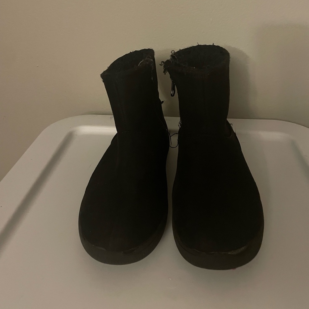 Cat & Jack Black Kids Boots